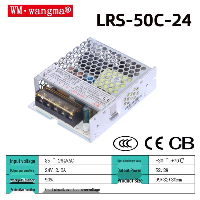 35W-450W Single Output Switching Power Supply: 5V/12V/15V/24V/36V/48V for 3D Printers