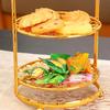 Iron Cake Stand Display Plate Decoration Luxury Display Tower Cupcake Stand for Tea Party Kitchen Dessert Cupcake Cookies