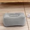 Yousheng Inflatable Foot Rest Pillow Leakproof PVC Soft Flocking Pillow Home Office Camping Airplane Train Travel Portable Footrest Cushion