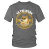 To Dogecoin The Moon T Shirt Unisexs Cotton Printed Tshirts Fashion Tshirt Short Sleeve Bitcoin Cryptocurrency Art Tees Tops