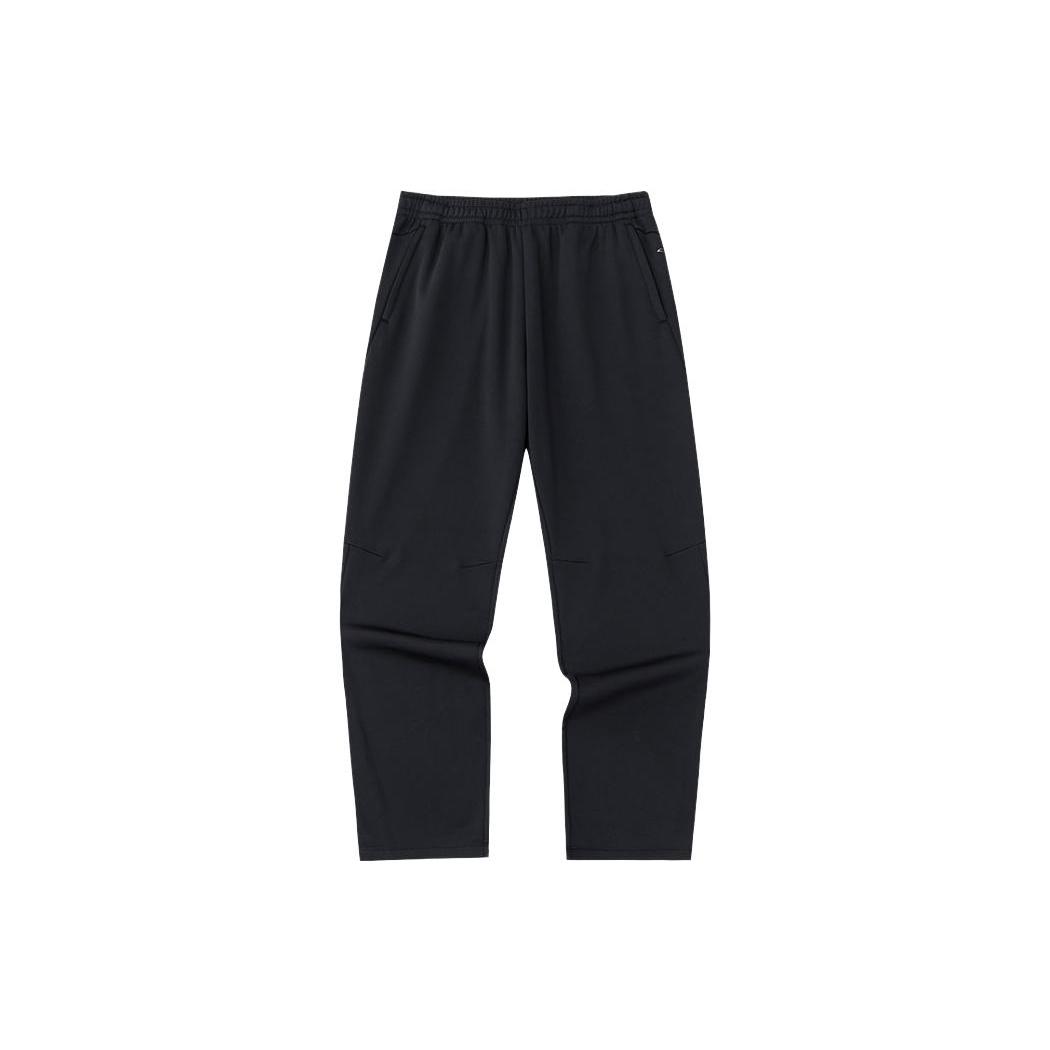 ANTA Running Collection Casual Pants Men s Black Moderate Straight Fit Pants 952345301-2 M