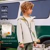 2026 Spring Unisex Kids' Waterproof Hooded Jacket