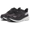 HOKA ONE ONE Clifton 9 Black White Women's 1127896-BWHT