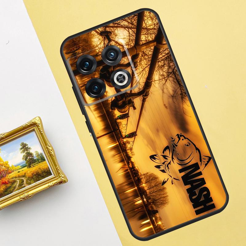 

Nash Fishing Logo Case For OnePlus 8 9 10 Pro 8T 9R 10T Back Cover For OnePlus Nord CE 2 Lite 2T N100 N200 OnePlus Ace