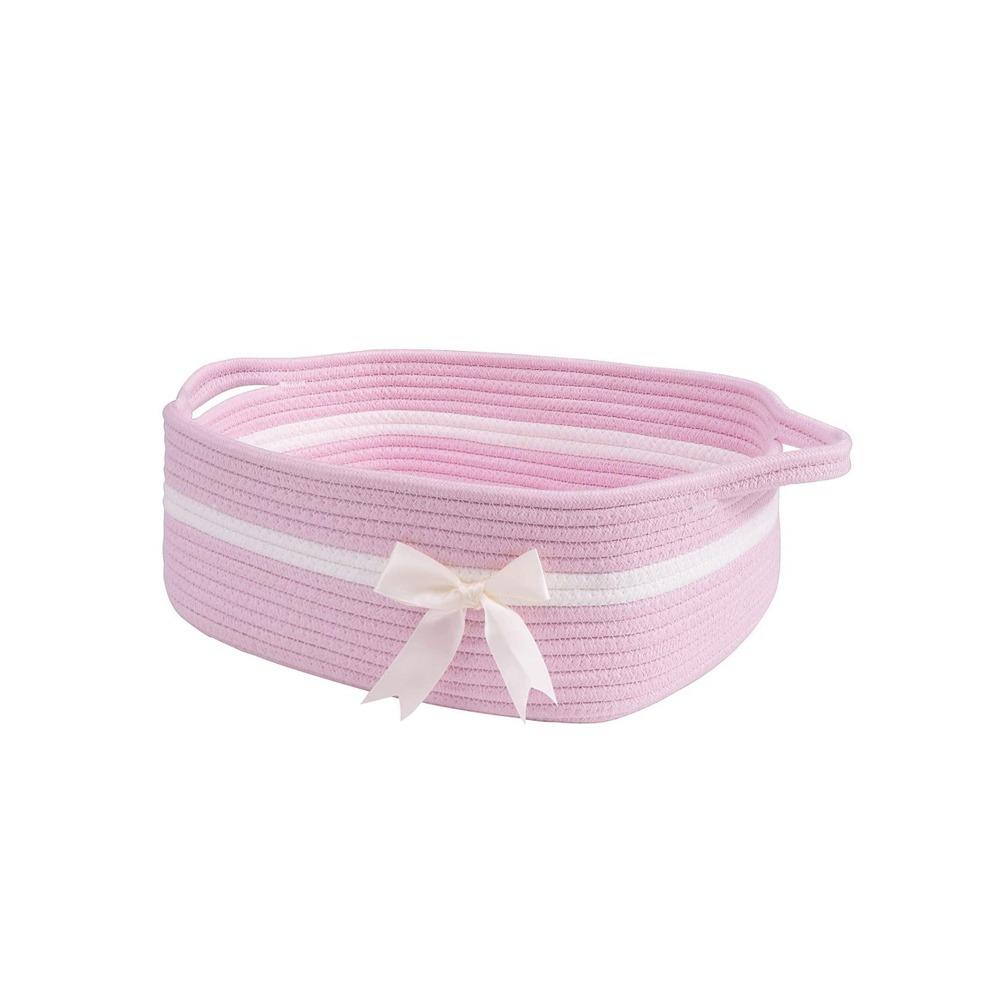 Large Capacity Woven Storage Basket Space Saving Toys Storage Basket  Living Room
