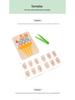 Montessori Color Matching Bead Clip Game: Kindergarten Ten-Frame Math Teaching Aid