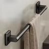 Bathroom Towel Rack Towel Holder Self-adhesive Bathroom Towel Rack Hooks  Bathroom Shelf Without Drilling Towelrack Bathroom