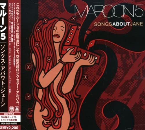

CD MAROON 5 - Songs About Jane UICA1039 A&M Japan ObiRock Used