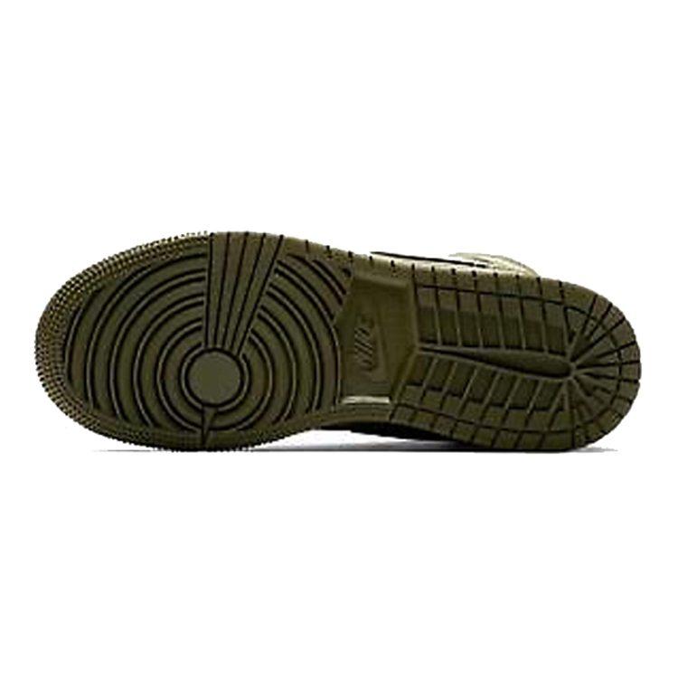Jordan 1 Retro Mid GS Olive Canvas 554725-301