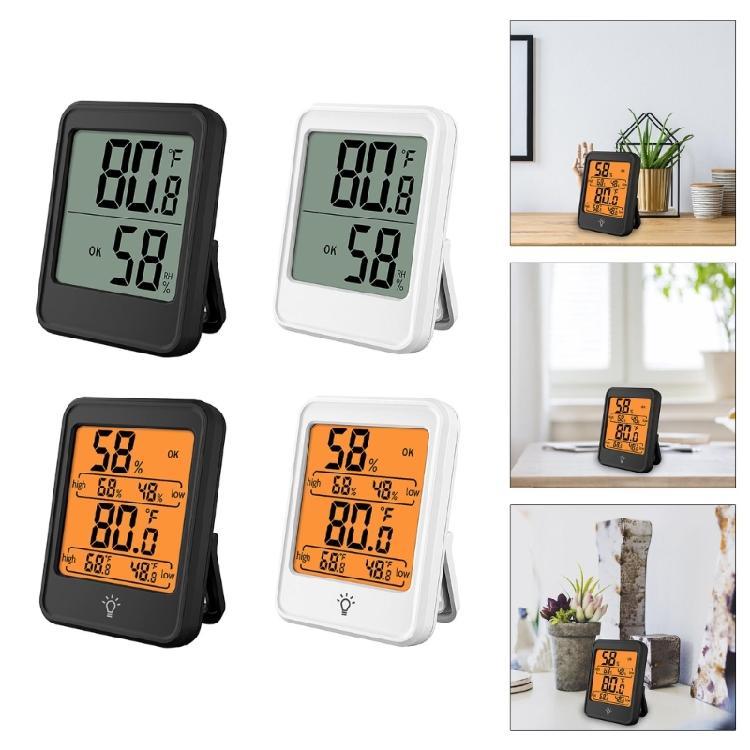 Weather Stations Magnetic Thermometers Hygrometer Digital Temperature Humidity Measurement Meter LCD Display for Home