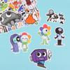 50Pcs Dandys World Stickers Dandy'S World Diy Stickers Scrapbooking Phone Luggage Skateboard Waterproof Graffiti Decals