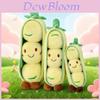 Pea Pod Plush Toy With Short Pile Cotton For Kids Sleep Pillow And Doll Collection