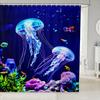 GAEDog Print Shower Curtain for Boys Girls Kids Cute Dog Print Bath Curtain, Kawaii Golden Retriever Decor Bathroom Decor, Lov