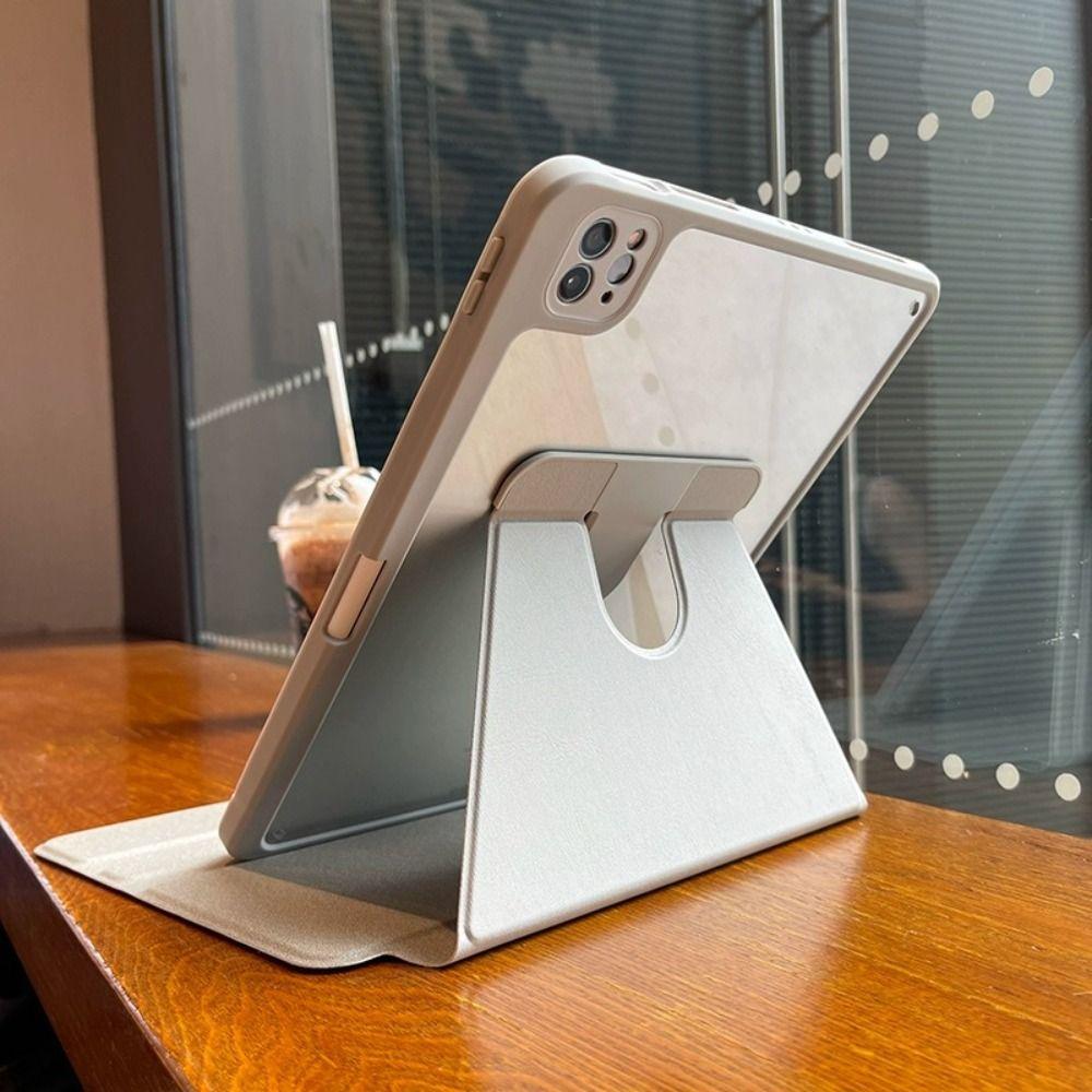 

720 Degree Rotation Stand Cover with Pencil Holder Tablet Sleeve New iPad Protective Pouch 11inch