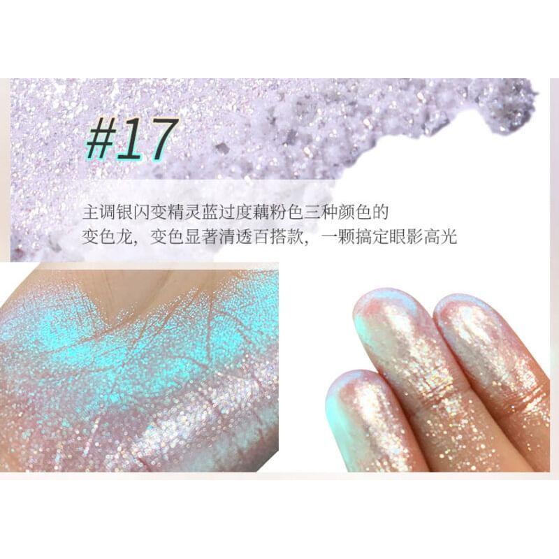 SheenEffect - Transparent Super Sparkle Chameleon Eyeshadow - No.17