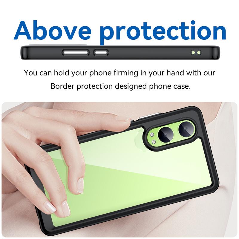 Transparent Colorful TPU Case for OnePlus Nord CE 4 Lite 5G Protective Cover Clear Shockproof Full Protection Cover