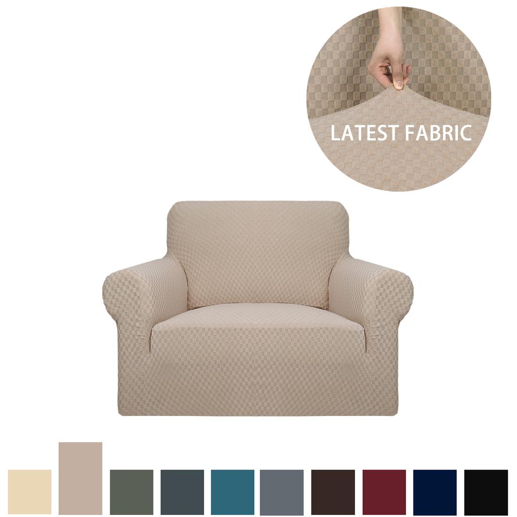 Knitted Square Jacquard Thickened Stretch Sofa Cover Fabric All-inclusive Full Cover Sofa Cushion Cover