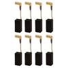 8Pcs N097696 Carbon Brushes Fit for DeWalt DWE4120 DWE4011 DWE4120N DWE4887 for Grinder Motor Replacement Part Graphite Material
