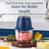 Mini Food Processor Cordless Fruit Sauce Grinder Vegetable Crusher Jam Maker  Cooking