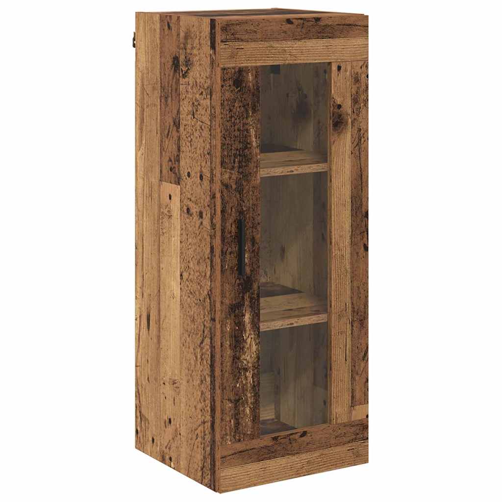 Highboard Reclaimed Wood 34.5 X 34 X 180 Cm Particle Board