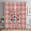 Living Room Space Design Lightblocking Drape Sheer for Bedroom Halloween Ornament Divider for Charming Girl Covers Home Interior Draperies ideal
