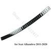 for Seat Alhambra 2011 2012 2013 2014- Car Accessories stainless steel Rear Bumper Protector Sill Trunk Tread Plate Trim