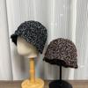 Mixed color handmade bag head knitted hat fashionable wool hat autumn and winter new stacking hat versatile casual cold hat