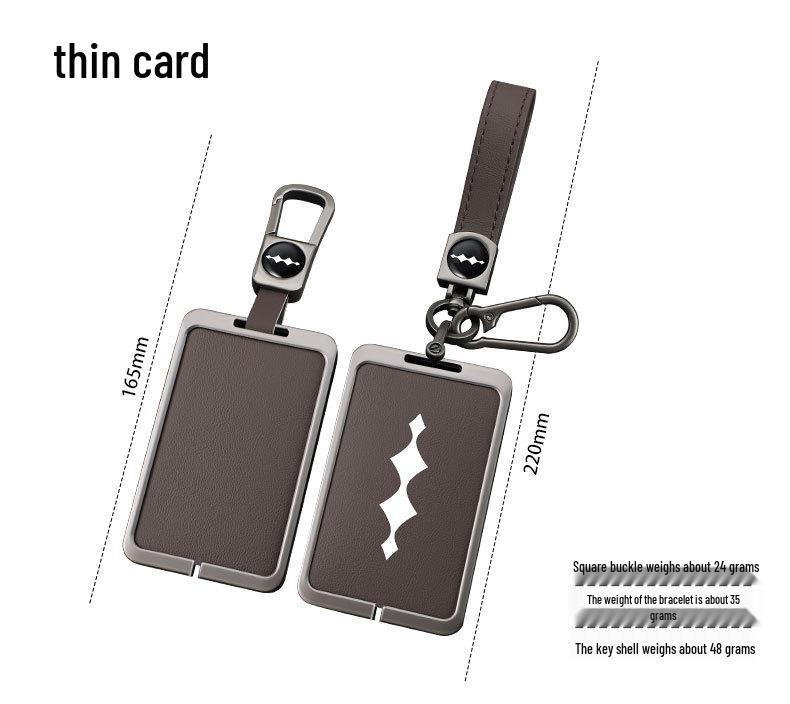 2024 Fangchengbao Leopard 5 Key Case: NFC Induction Card Holder & Protective Shell for Men
