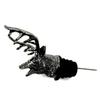 Kirsite Deer Head Bottle Stopper Decorative Deer Head Wine Stopper Stable Wine Pourer Add Charm To Parties