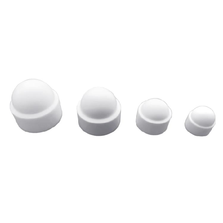 10 Pieces Plastic Dome Nut Covers Safety Shield Suitable For Bolt Head Protective Coverage Easy Installation Secure Fit