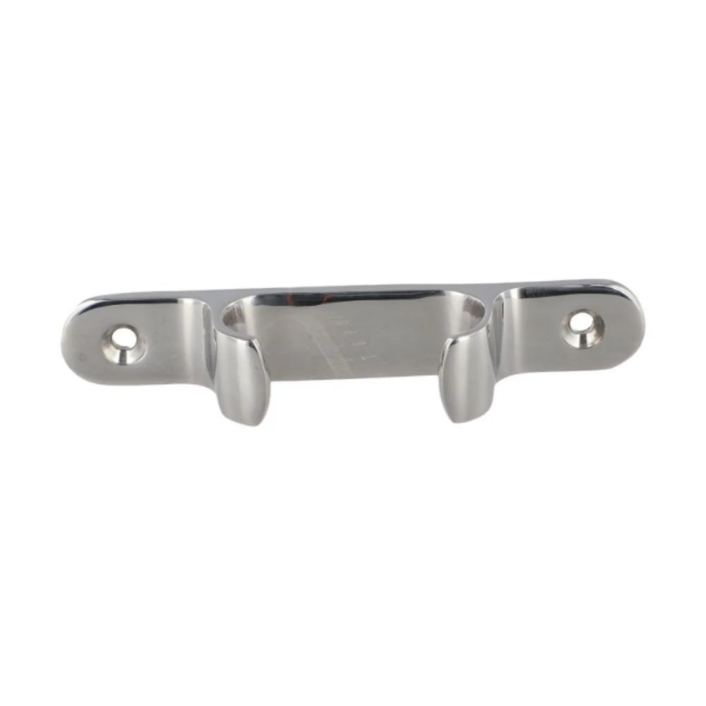 4/5/6/8 Inch Line Cleat Polished Silver Bow Chock Boat Rope Guide  Boat Replacement