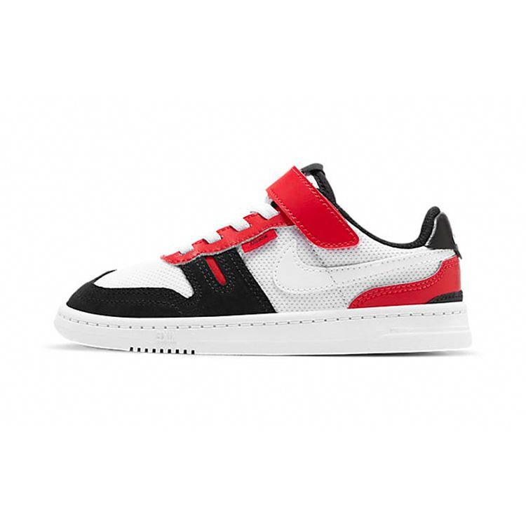 

Детские кроссовки Nike Squash Type PS White University Red, черные CJ4120-101
