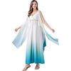 Cosplay Halloween Cosplay Masquerade Adult Costume Cleopatra Greece Muse Costume Performance Costume