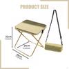 Foldable Backpack Stool Camp Chair Fishing Carry Bag Travel for Activities