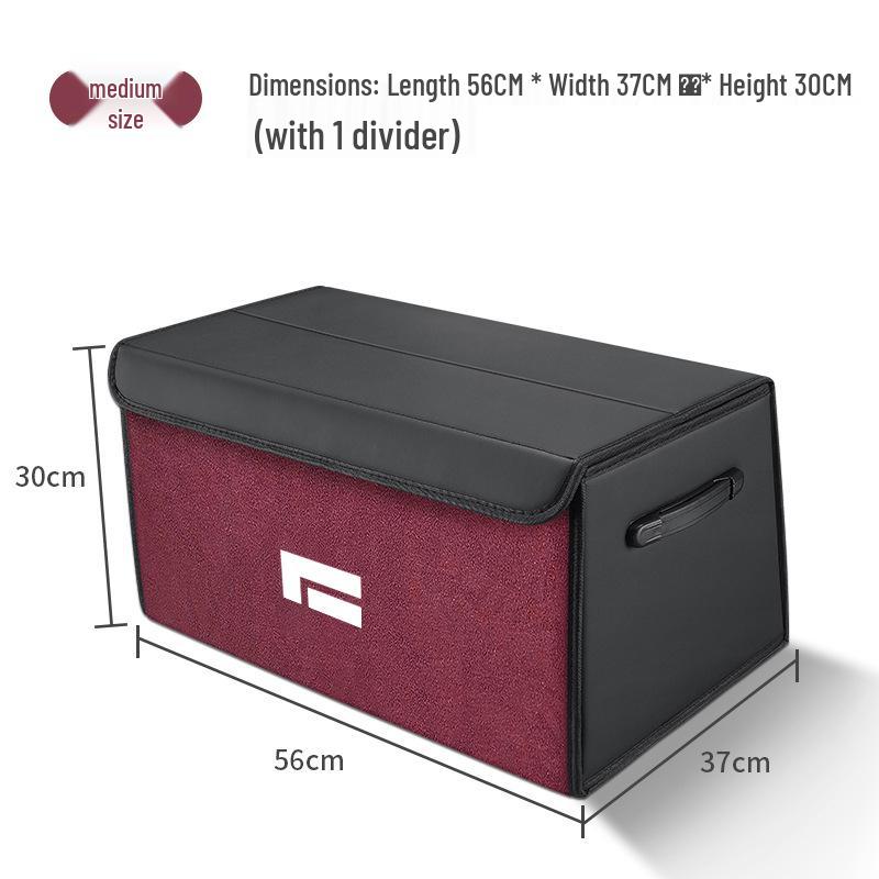 Jishi 01 Trunk Storage Box Organizer: Car Interior Accessory