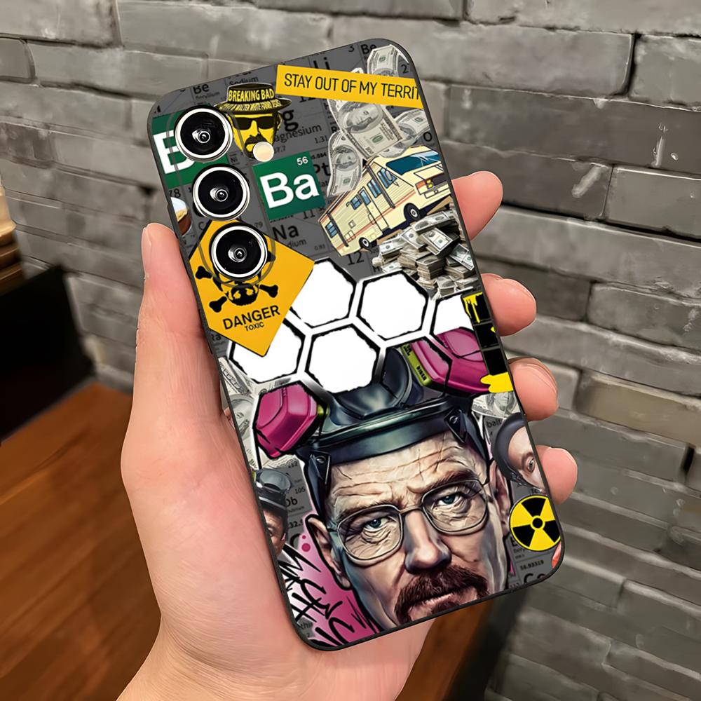 

TV B-Breaking Bad Phone Case For Samsung S26 S25 Plus S20 S20 Plus S22 Ultra S23 FE S21 Plus S21 Ultra Soft Cover Samsung S24 FE