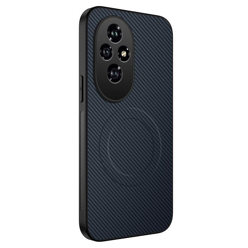 Magnetic Case For Honor X7B X7C X9B X9C Smart X60 Pro Honor 200 Pro Magic 7 Lite Wireless Charging Carbon Fibre Shockproof Cover