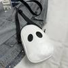 New Fashion Funny Personalized Shoulder Bag Funny Cute Devil Ghost Color Splicing Women Couple Crossbody Bag