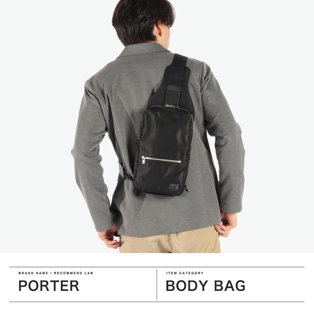 PORTER Lift One-Shoulder Bag Black