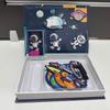 Diy Puzzle Magnetic Spell Book Baby Children Magnetic Stick Early Education Toy Gift