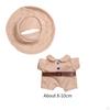 Doll Outfit 17cm Costumes Dress up Accessories Comfortable Photo Props Fashion Khaki Jumpsuit