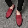2022 Newest High Quality Men Casual Shoes Business Oxfords Shoes Men Loafers Moccasins Luxury Brand Men'S Shoes Retro Matte Cowhide
