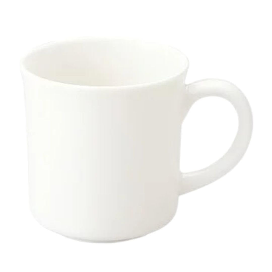 

Shinshu-yaki (Morisaki Pottery) Mug, White, Diameter 85 x Height 90mm