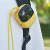 Portable Miniature Clip On Neck Fan with Digital Display Adjustable Wind Speed Electric Fan Wearable Cooling Device