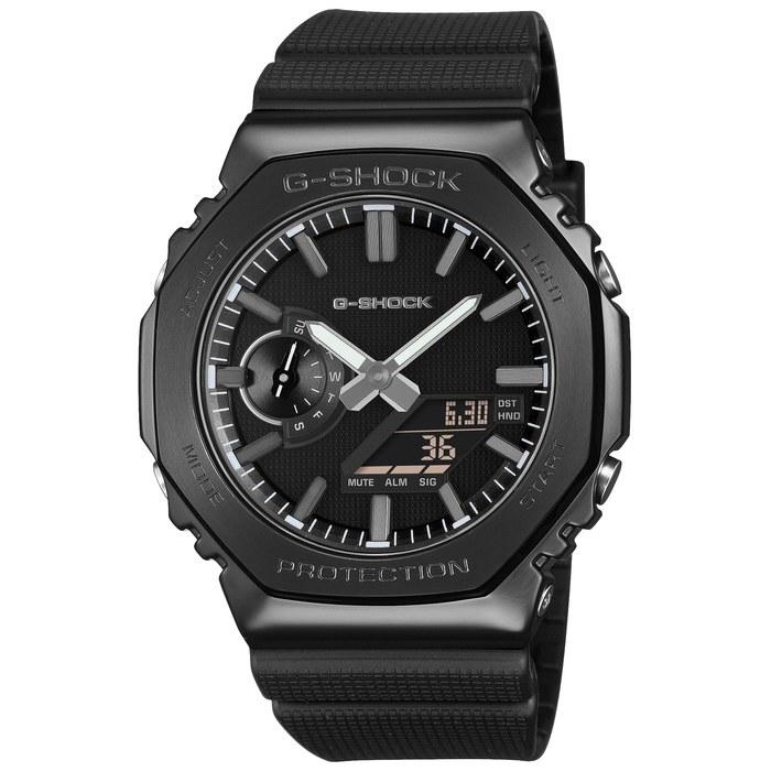 [Casio] G-Shock GM-2100LXB-1AJF Men s Watch, Black/Silver Accent