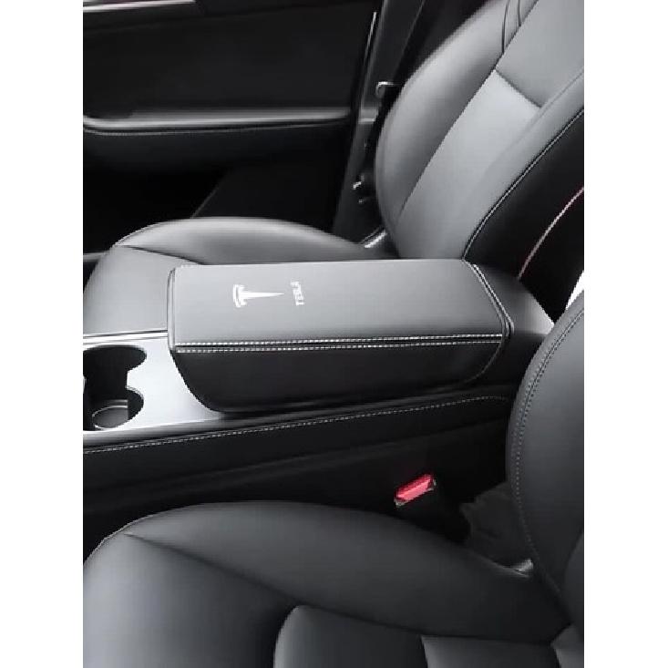 Car Armrest Box Cover for Tesla Model Y Model 3 2017-   2024