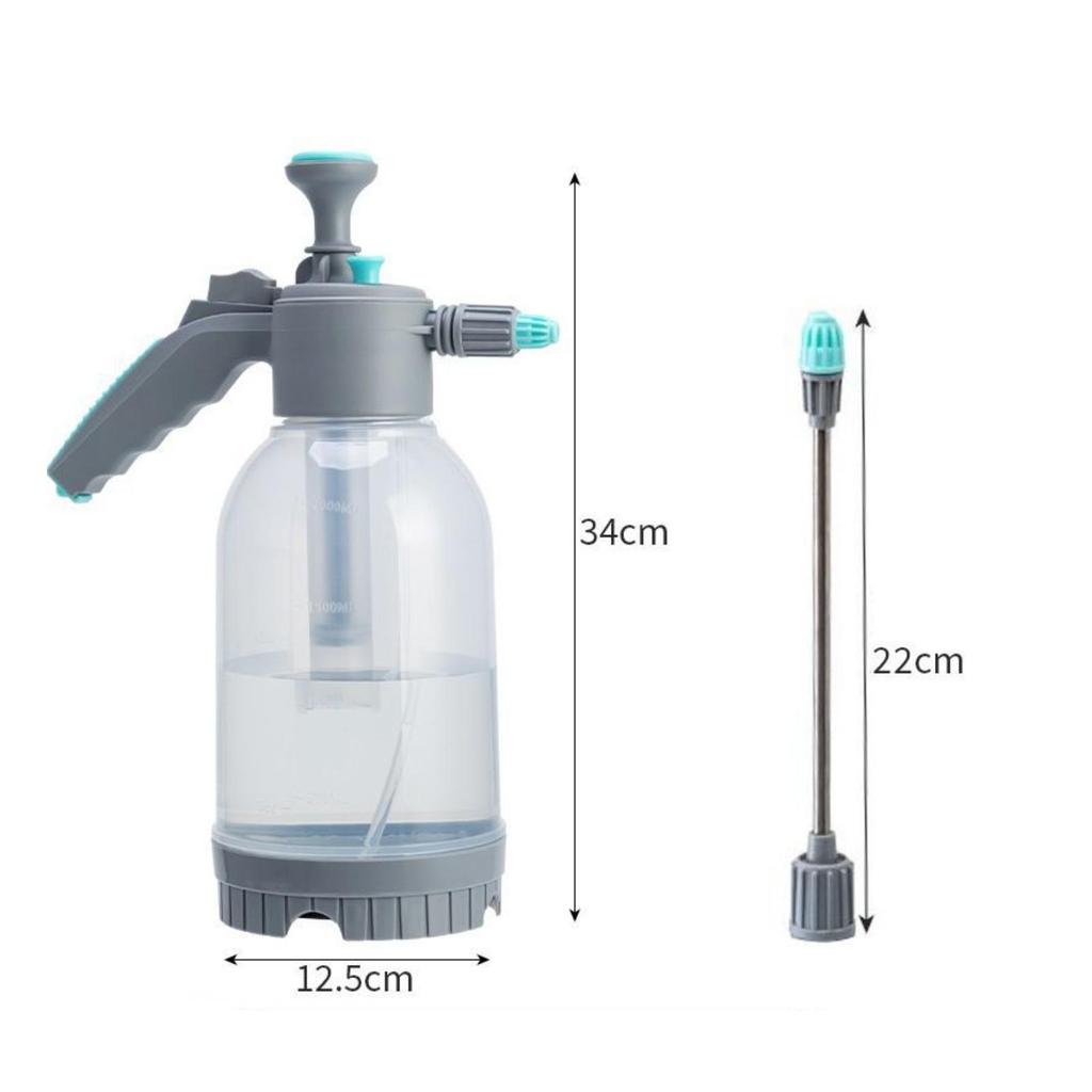 Handheld Pump Sprayer Pressurized Manual Pressure Adjustable Misting Device Bottle
