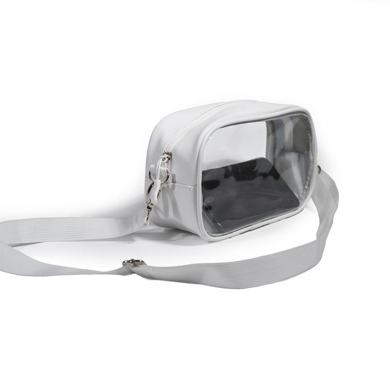 Clear PVC Waterproof Makeup Bag - Travel Toiletries Storage for Men & Women