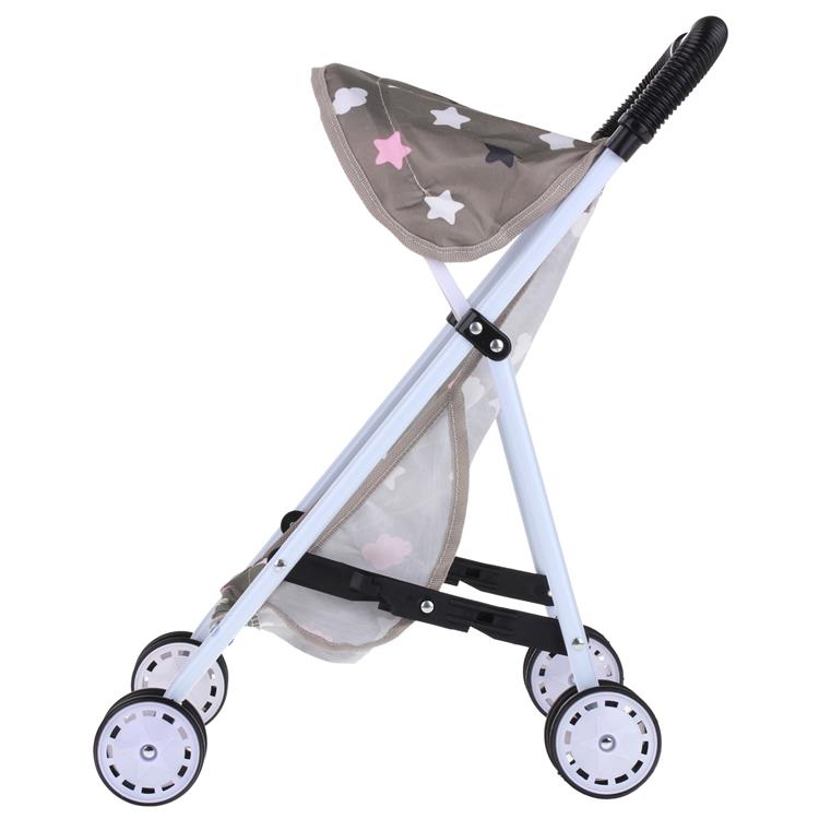 Lightweight Foldable Metal Doll Stroller