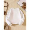 Kids Sweatshirt Creative Letter Pattern Crewneck Sweatshirt for Spring Autumn Fashion Casual Sportswear Suitable for Daily Party Vacation Gift
